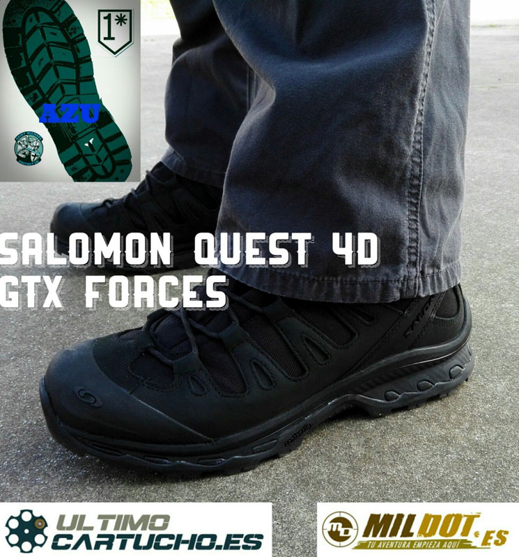 Dos años subido a unas botas Salomon Quest 4D GTX Forces: Conclusiones positivas - UltimoCartucho.es
