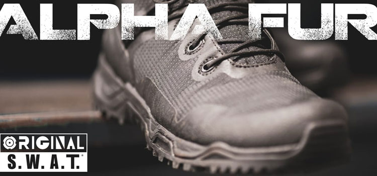 Original SWAT Alpha Fury Aptos para el aeropuerto Zapatos ligeros de alto rendimiento Botas tácticas con cremallera lateral de 20 cm